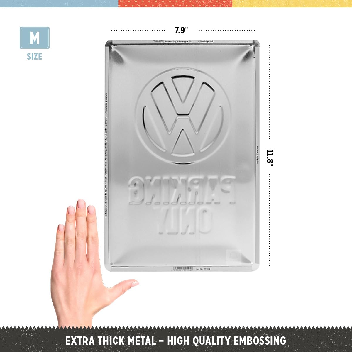 Amazon.co.jp: NOSTALGIC ART ブリキ看板 フォルクスワーゲン VW