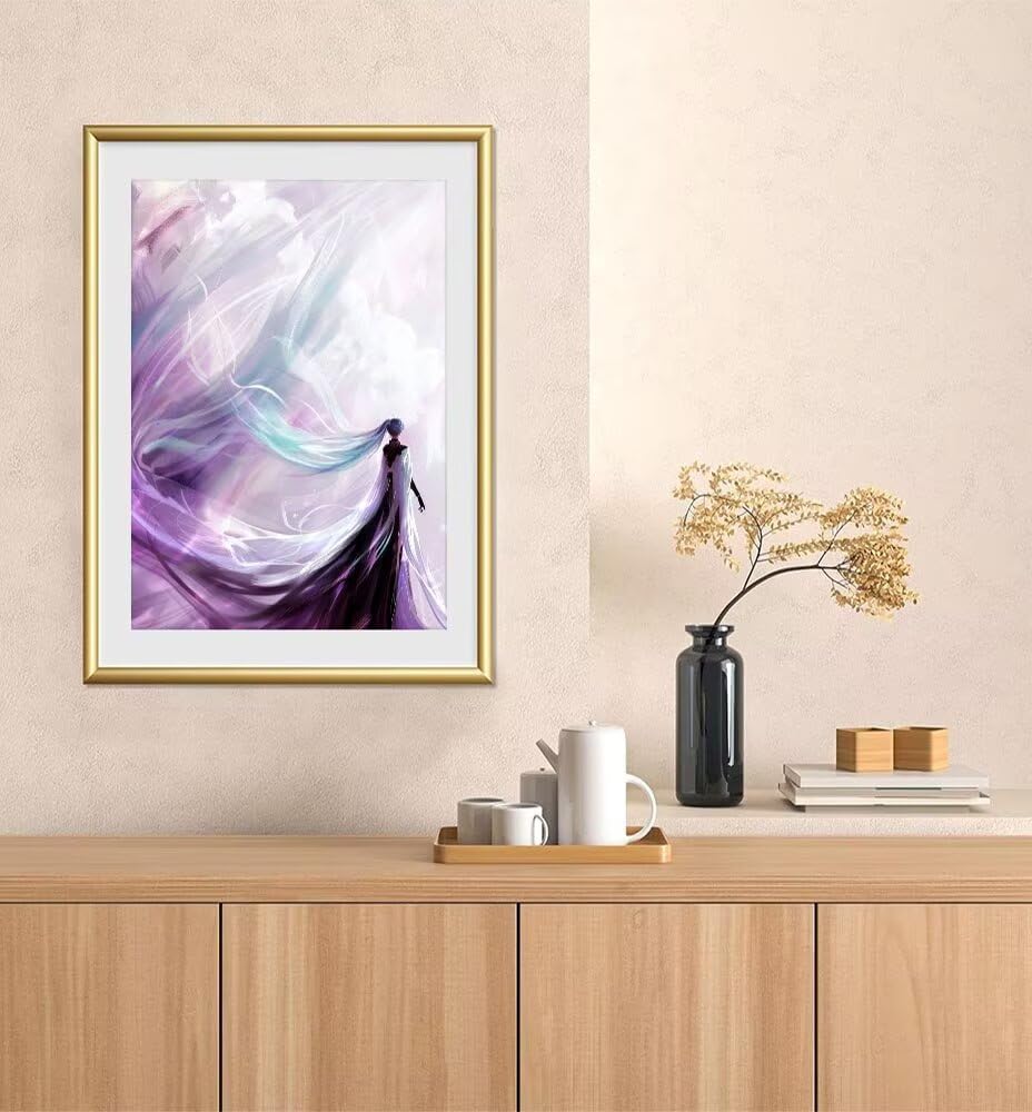 Zestaw do malowania według liczb, dla dorosłych, dla dorosłych, bez fałd, z pędzlami, pigment akrylowy, 100 x 135 cm, model YEYUMEOZB-K