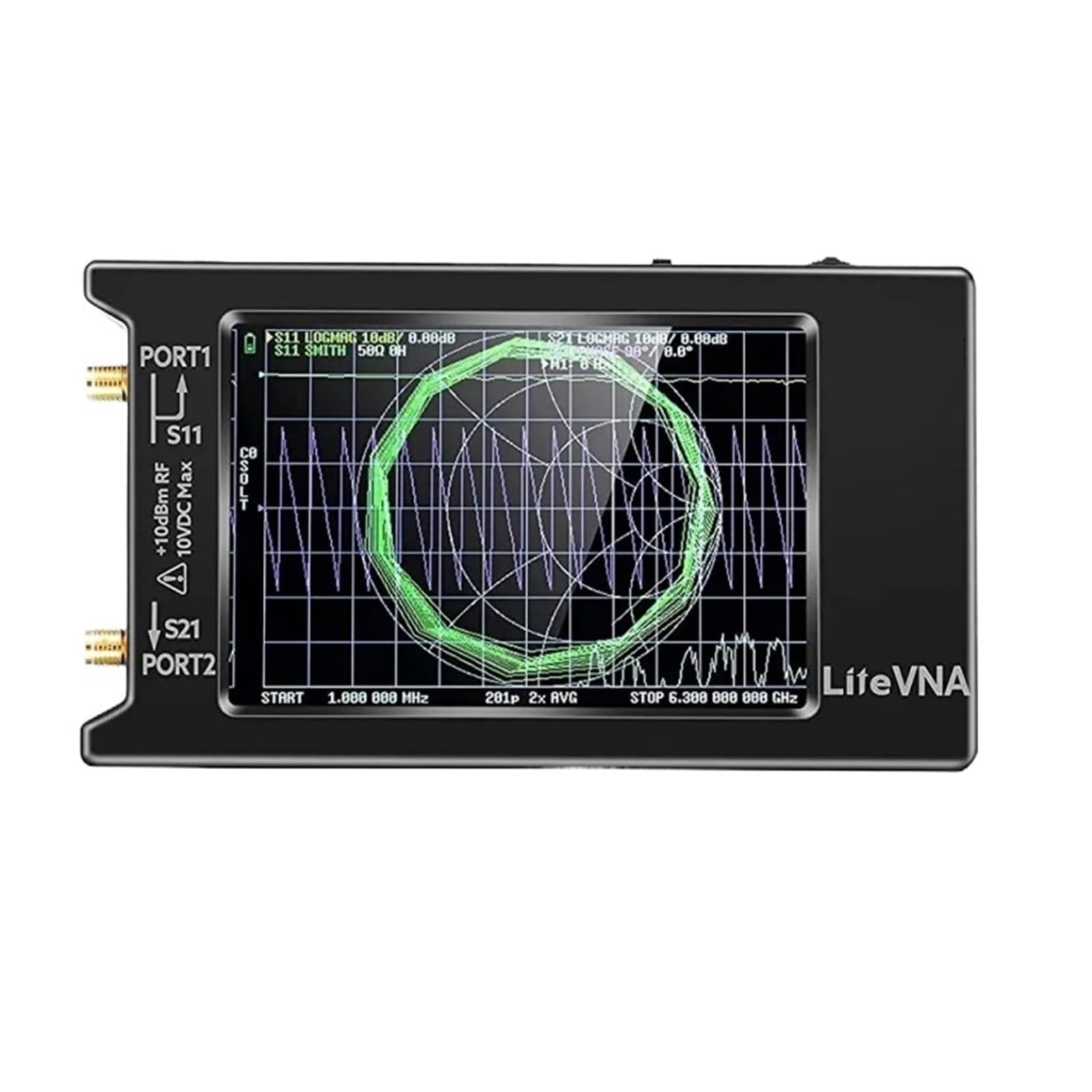 その他 LiteVNA64 Antenna Analyzer, LiteVNA-64 50KHz-6.3GHz LiteVNA 4Inch Touch