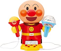 光る! まわる! カラフルライトできみはスター! おうちでアンパンマンカラオケ 【日本おもちゃ大賞2022 共遊玩具部門 優秀賞】(対象年齢:3歳以上)