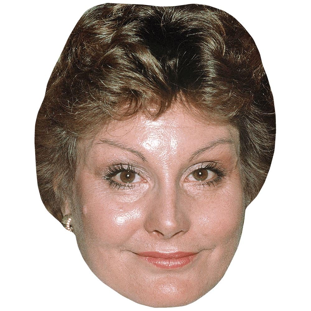 Angela Rippon (80s) Big Head. Larger than life mask.