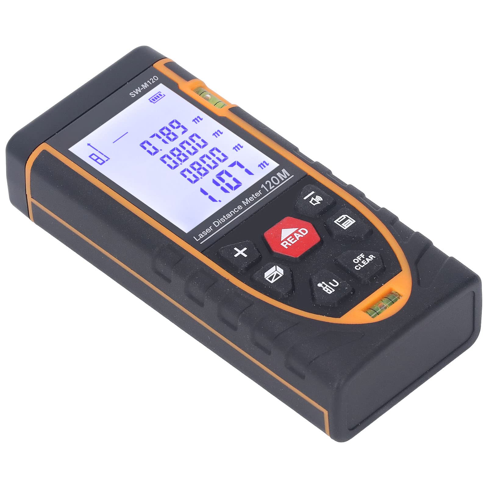 Laser Range Finder, Waterproof IP54 Range Finder for Construction (SW-M120)-image-32