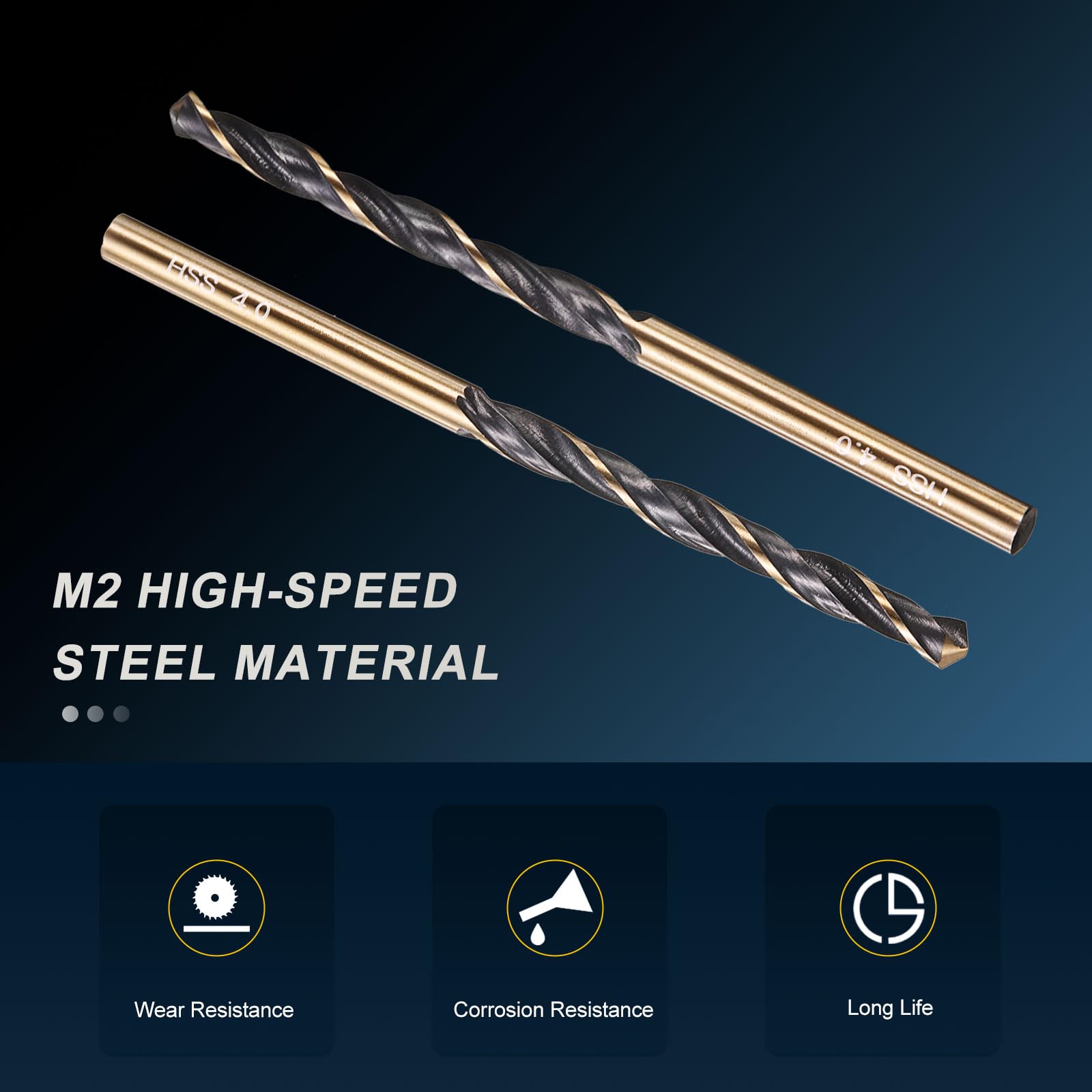 PATIKIL 4mm Drill Bit - Image 3