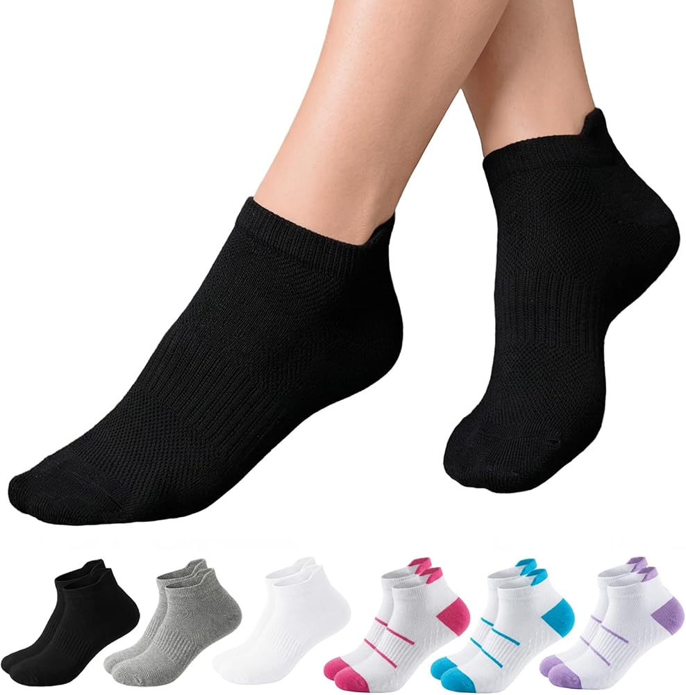 Lot De 3 Paires Chaussettes Randonnée Femme - Coton, Anti-ampoules, Respirantes - Taille 35-38 Et 39-42