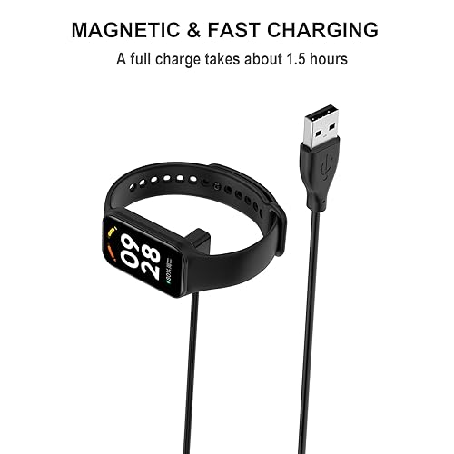 Miniatura 4 de Fikslip Cargador para Xiaomi Mi Band 88 Pro, Redmi Watch 3Watch 3 LiteWatch 3 ActiveBand 2 Smartwatch