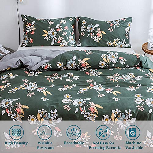 ENCOFT 3 Pezzi Copripiumino Matrimoniale 220x240