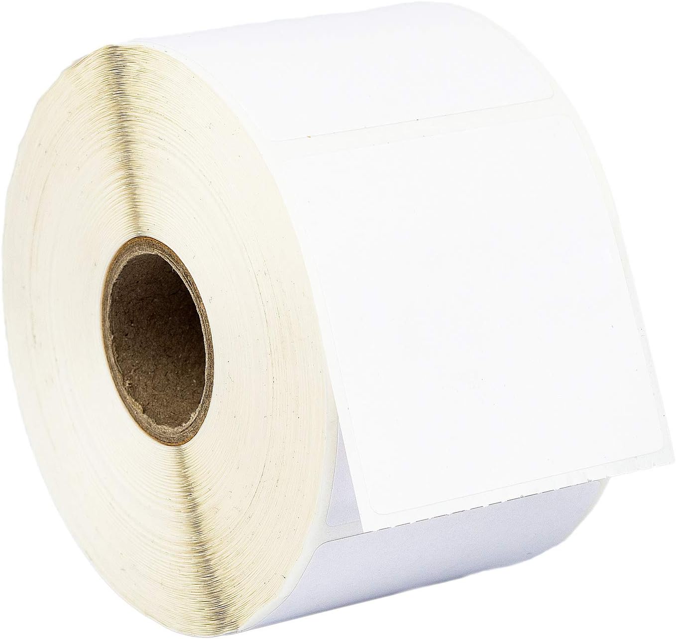 HOUSELABELS 2" x 2" Multipurpose Labels on 1" Core Compatible with Zebra and Rollo Printers, 9 Rolls / 750 Labels per Roll