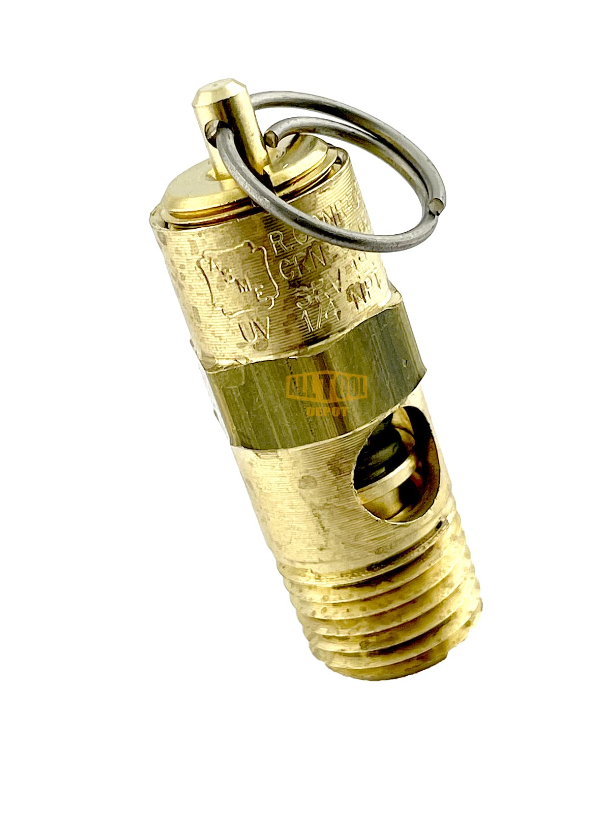 140 PSI SAFETY RELIEF POP OFF VALVE FOR AIR COMPRESSOR TANK - View #8