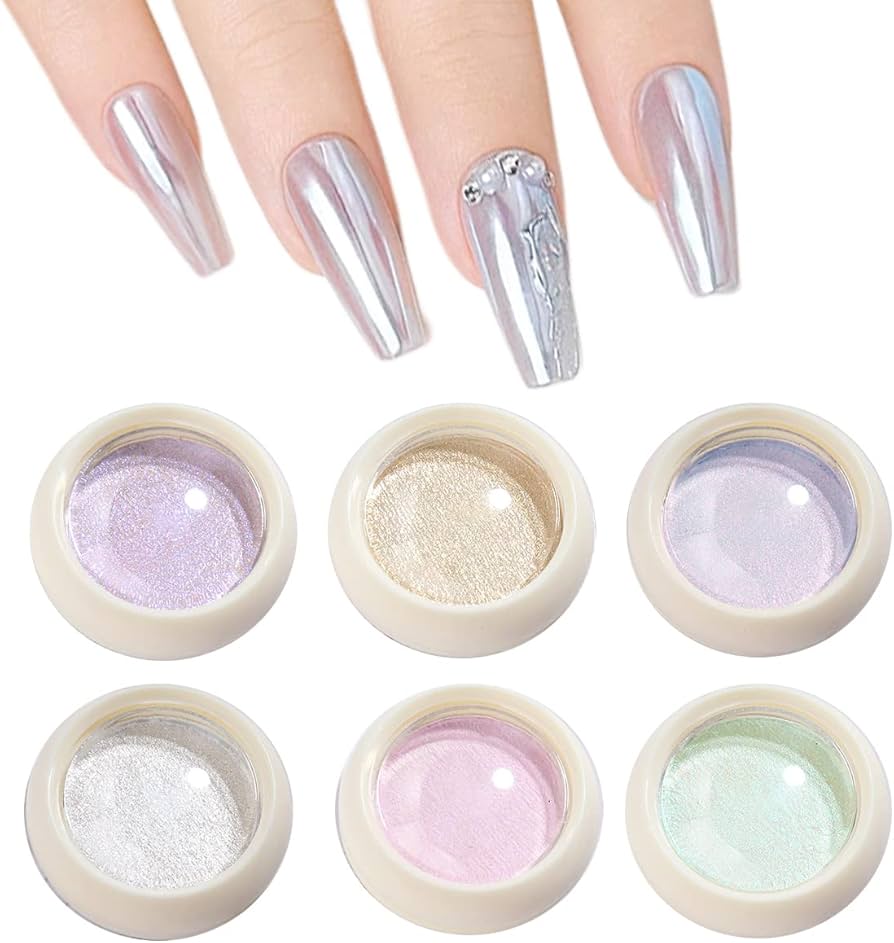 【専用ページ】オーロライメージウィッグ　ゴールド16 Amazon.co.jp: オーロラパウダー 6色入り ミラーパウダー ネイル