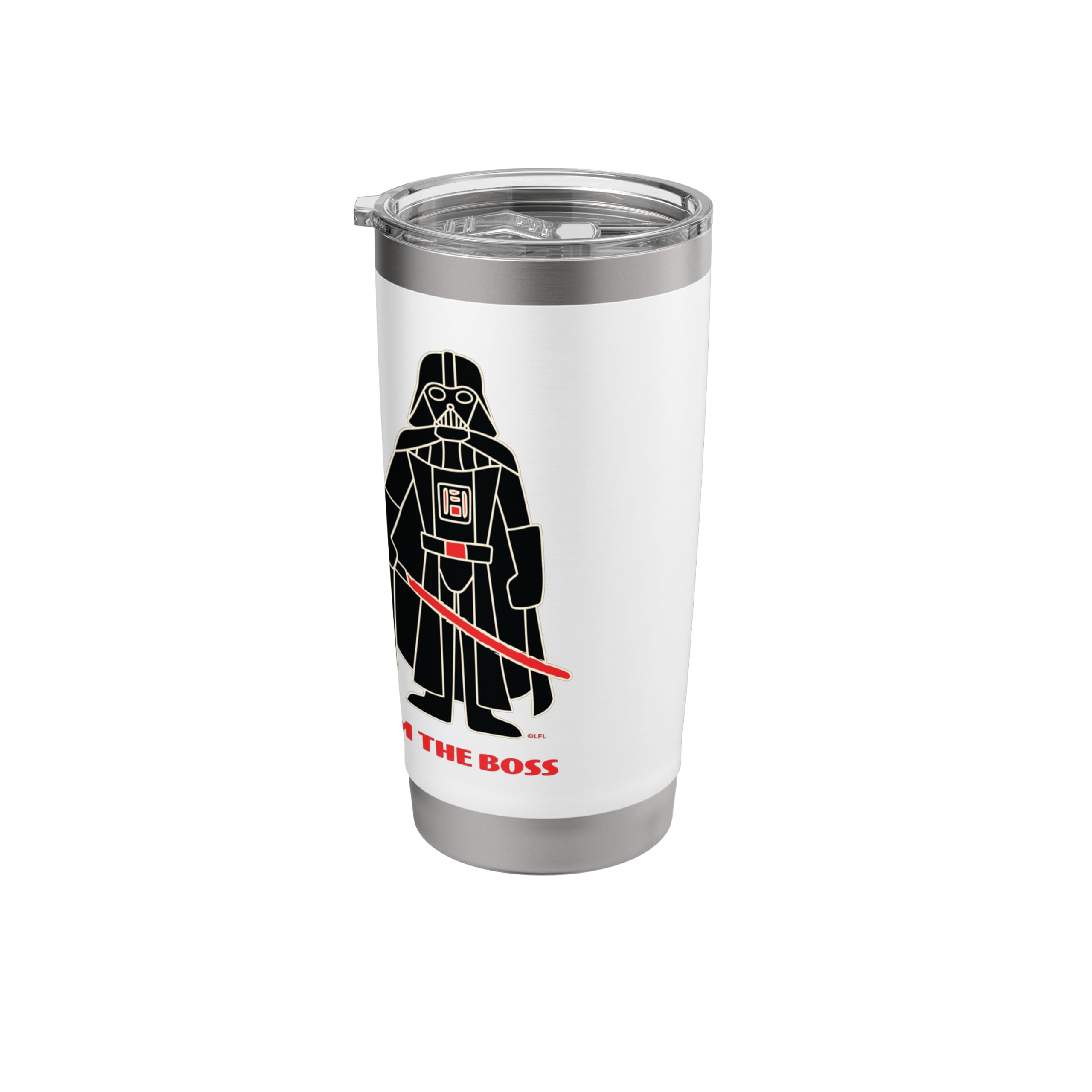 Star Wars Darth Vader I’m the Boss Coffee and Drink Travel Stainless Steel Insulated Tumbler