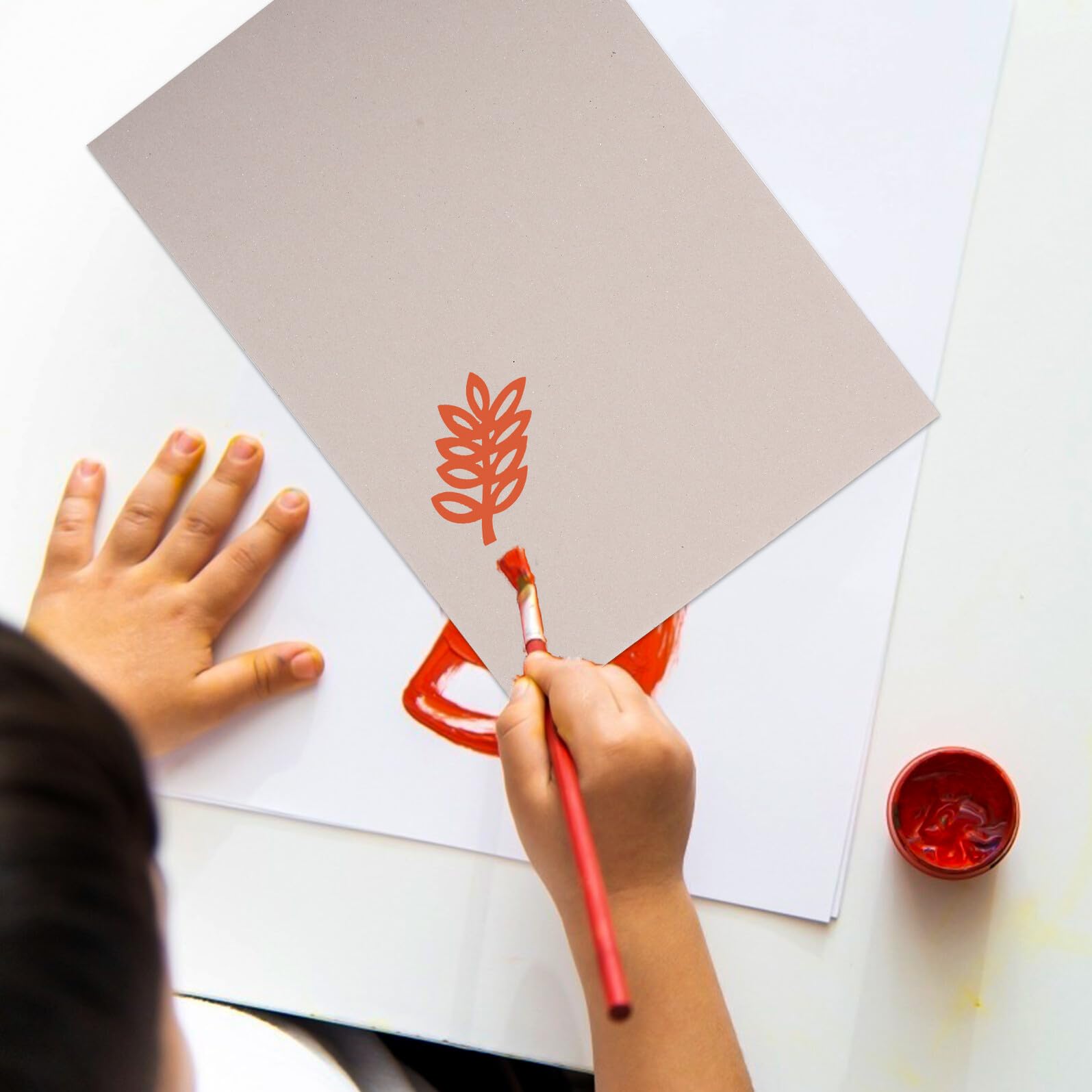 Carton Épais pour Garçon et Filles en Papier, 10 Pièces, Double Face