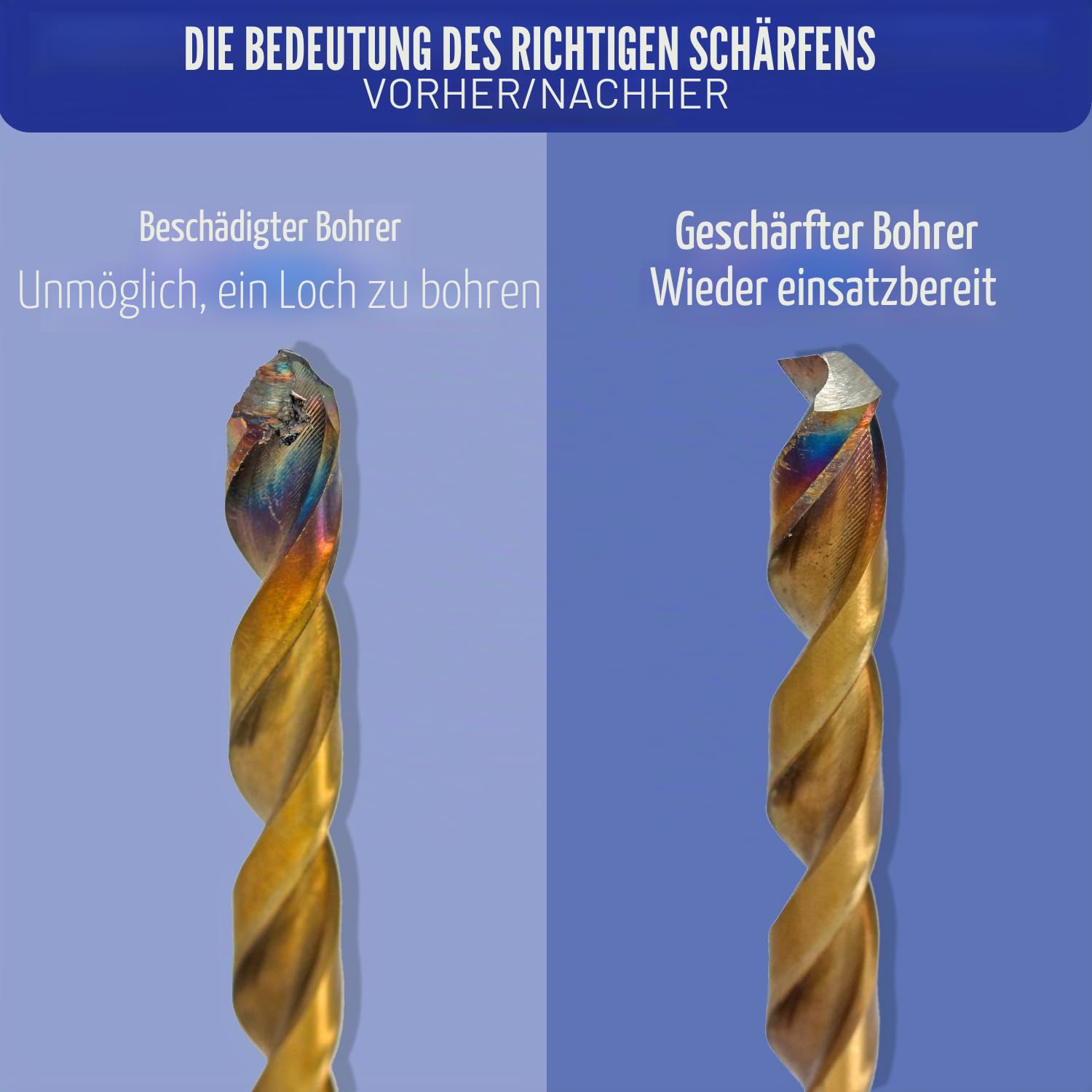 Tivoly Drill Doctor 750 – Bohrerschärfgerät (2,5 bis 19 mm, Spitze 118º und 135 Grad