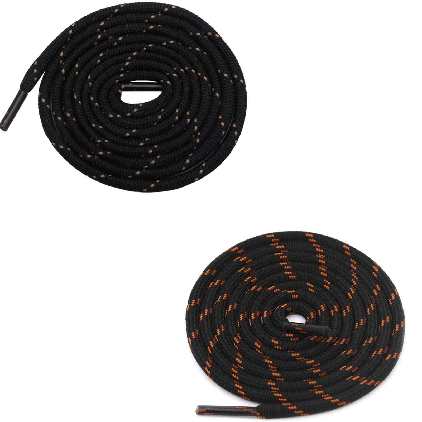 GRAH SANGRAH® (2 Pair (1 Pair Per Single Color) Unisex Shoelaces for GYM, Sport, Running, Casual Shoes (120 cm, Black-Black Orange) (B0BZMMNSTP) Amazon Price History, Amazon Price Tracker