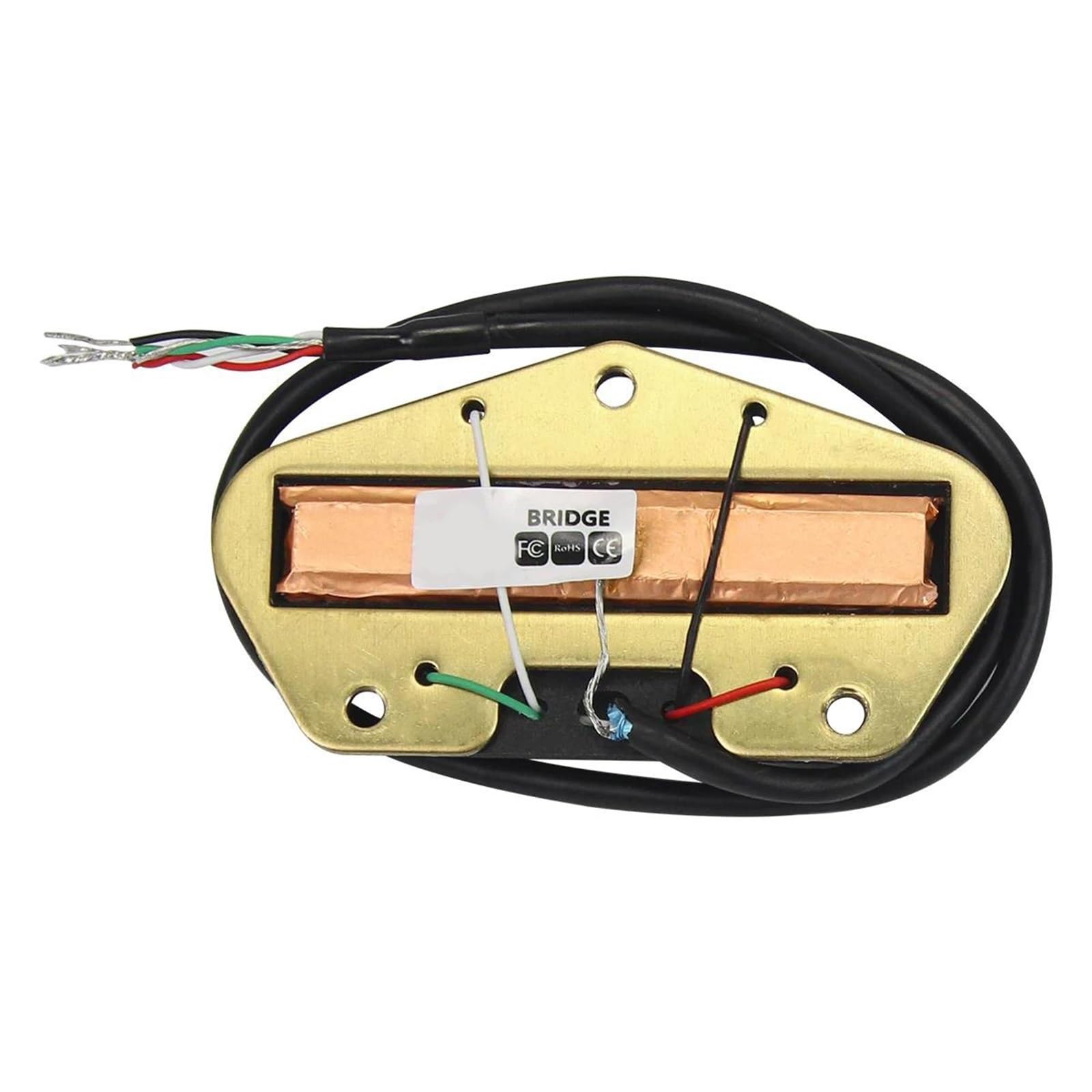 Pickup Gitary Elektrycznej Alnico 5 Dual Rails Pickup Guitar Mini Humbucker Bridge Pickup(Resistance 9-10K)