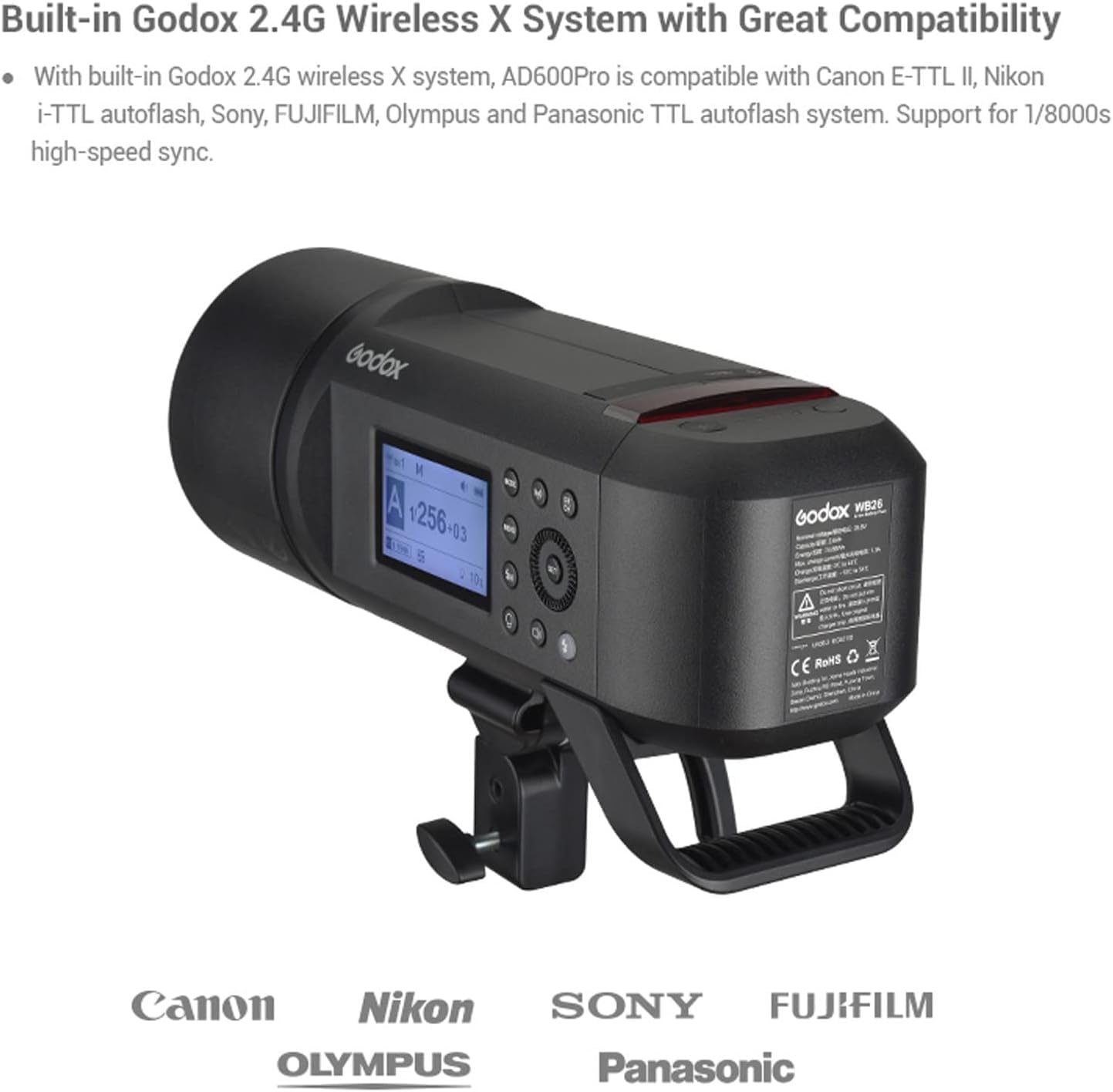 rent Godox Witstro AD600 Pro TTL Portable Flash (Bowens mount