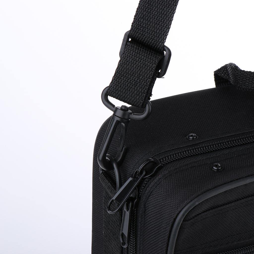 Estuche De Clarinete Acolchado De Espuma Resistente Al Agua Clarinetas Estuche Negro