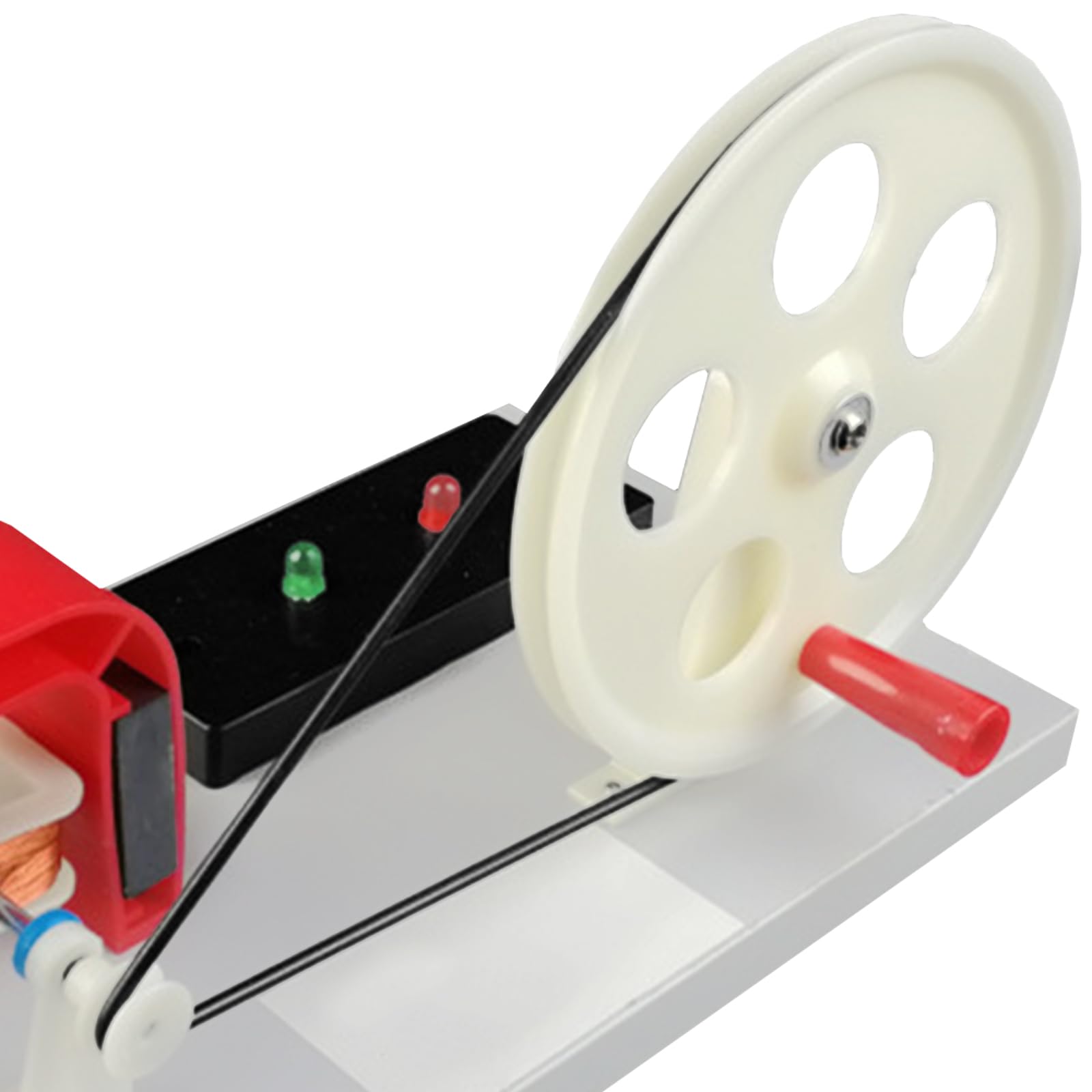 Generatore A Manovella Per Esperimenti Di Fisica – Modello Didattico Per Scuole – Conversione Meccanica/Elettrica