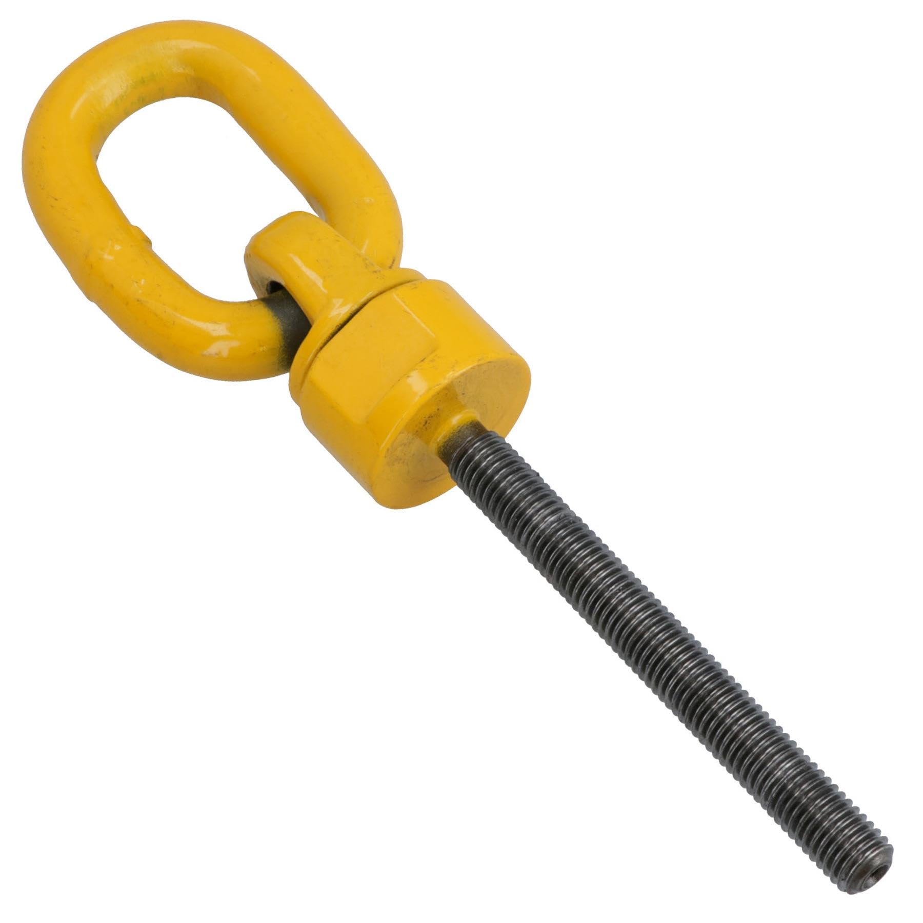 M10 x 18mm Swivel Rotating Lifting Point Eye Bolt with Ring 0.5t Capacity 1pc