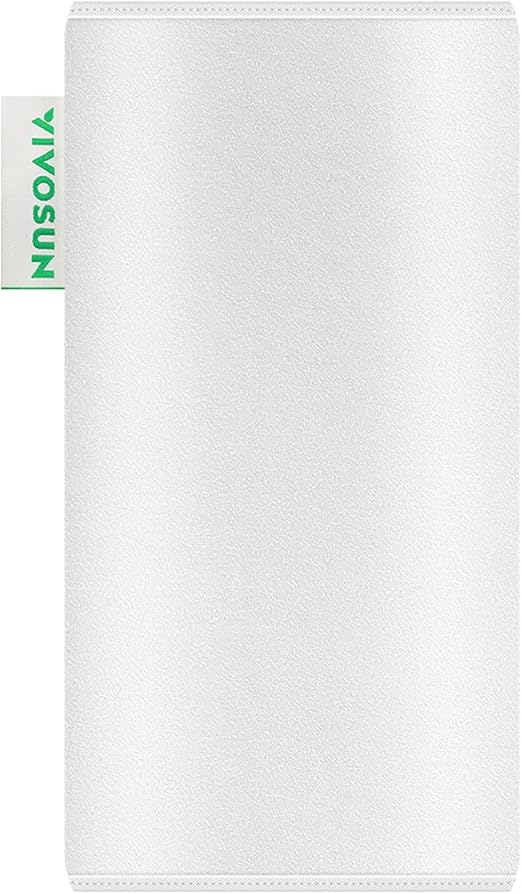 VIVOSUN 4 Inch Prefilter for 4" Carbon Filter, White, 9.84" Long