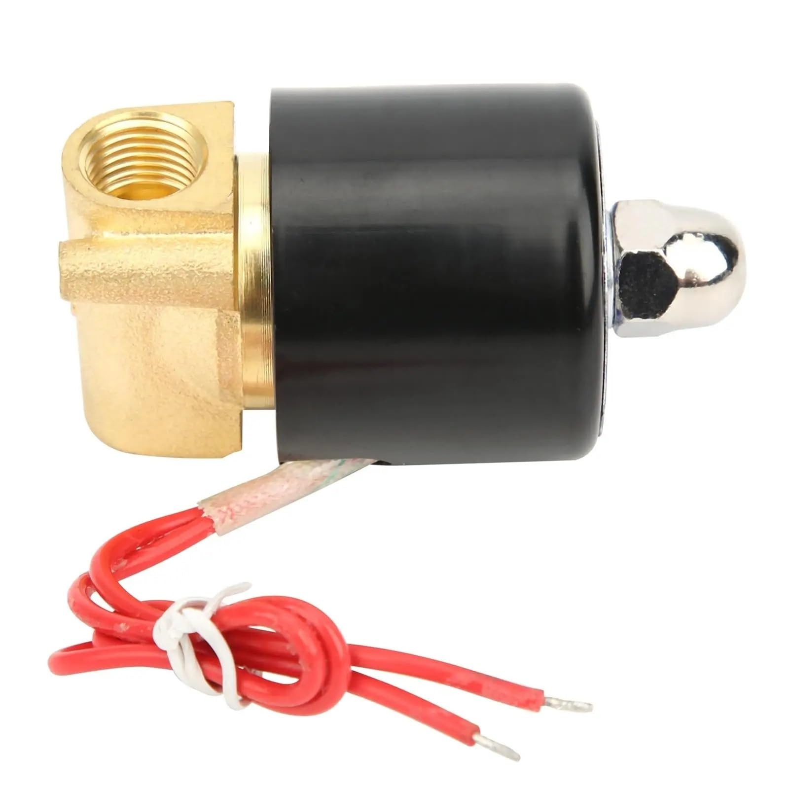 2W-025-08 G1/4 Brass Normal Closed Solenoid Valve for Water Pressure Control - Direct Acting(AC24V)