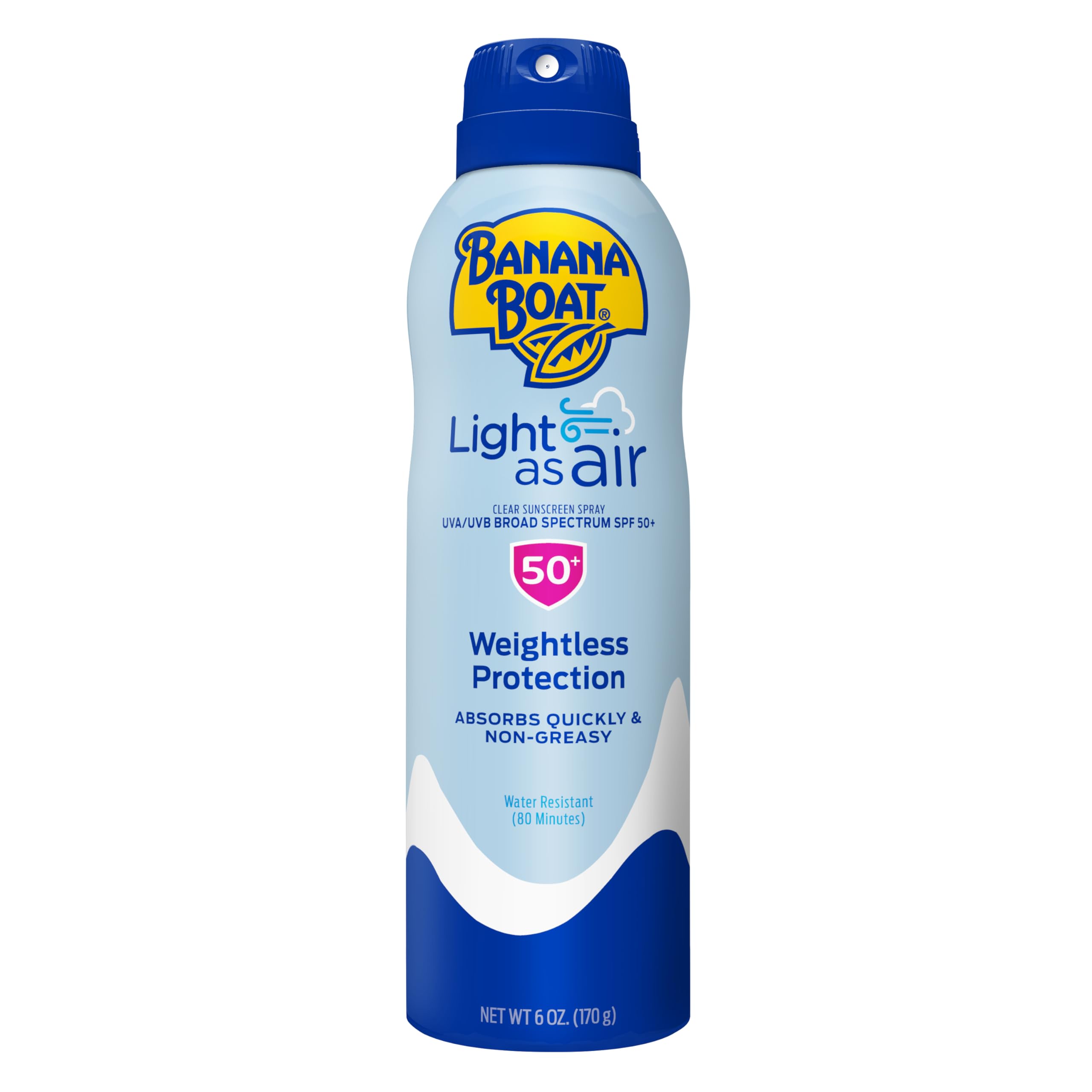 Banana Boat Light As Air Sunscreen Spray