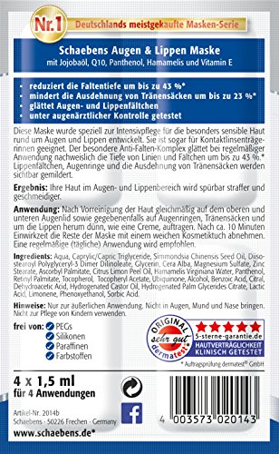 Schaebens Masker voor ogen en lippen, 15 x 6 ml - Image 3