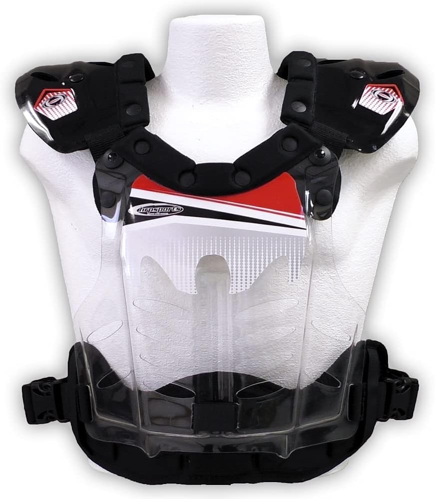 HRP Flak Jak 1000 Chest Protector Large (145190 lbs) Red