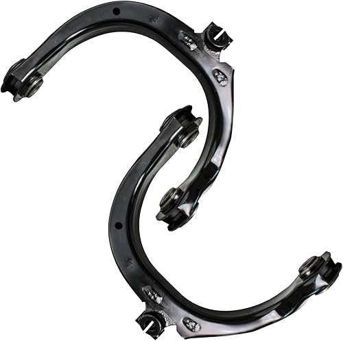 Miniatura 1363 de Detroit Axle - Kit de brazos de control de extremo delantero RWD para Dodge Ram 03-06 2500 3500, 2 brazos de control superior con rótula 2 varillas