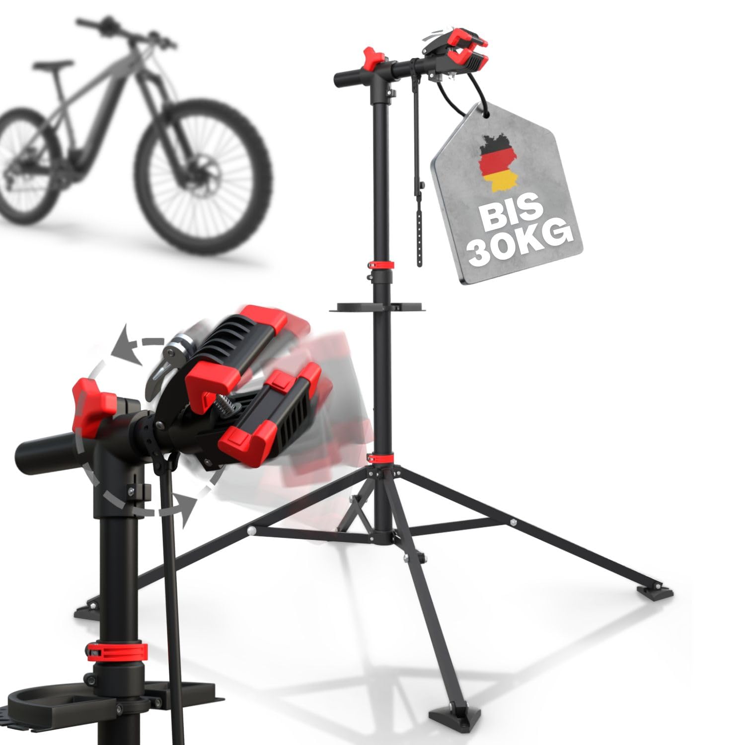 fahrrad montageständer karstadt Tarpofix® bis 30kg für E-Bike | Reparaturständer | Höhenverstellbarer Fahrradständer & Fahrradhalter | Fahrradmontageständer für EBike & Fahrrad Frame size:S Livall C20 Küchenregale & Küchenaufbewahrung kaufen