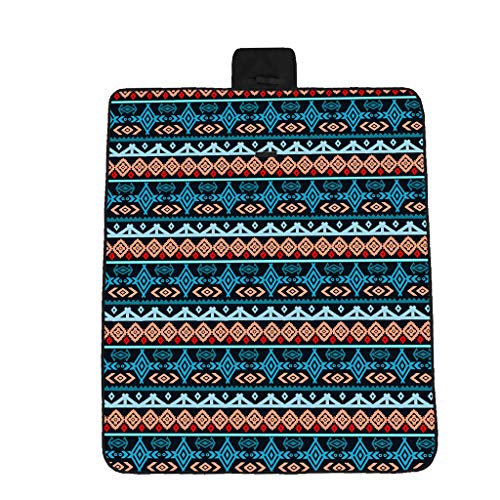 jfhrfged 3D Digital Printing Full Polyester Oxford Cloth Picnic Mat Beach Mat Moisture Mat, White, 148 * 82cm