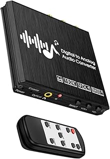 PartyKindom 1 Conjunto Conversor Analógico Conversor Digital Adaptador De Áudio Acessórios De Áudio Adaptador De Áudio De 35 Mm Conversor De Áudio De 35 Mm Adaptador De Áudio Analógico Home