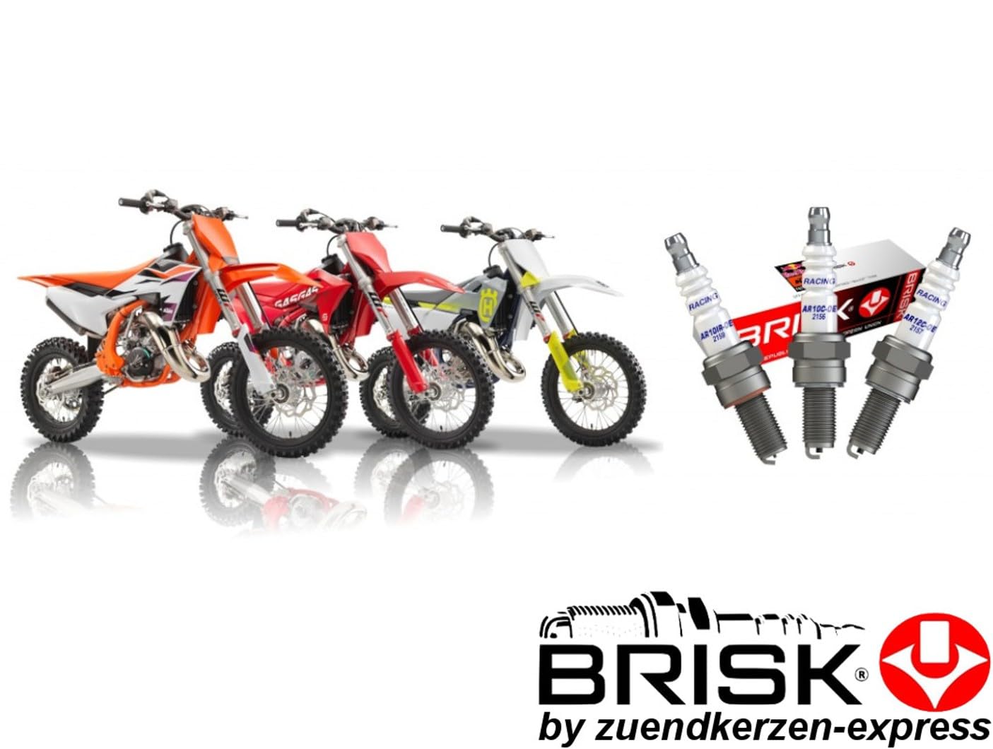 BRISK Iridium Racing AR10IR-OE 2159 Zündkerzen, 4 Stück