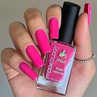 Vista 6 de Esmalte de uñas vegano y libre de crueldad, fórmula de secado rápido, 15 unidades, de larga duración, resistente a las astillas, fabricado