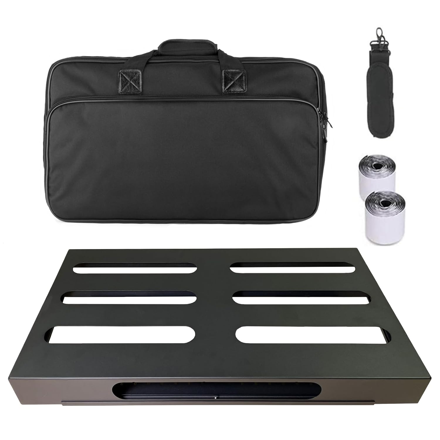 GOKKO Guitar Pedal Board Large 22"×12.6" Guitar Pedalboards with Gig