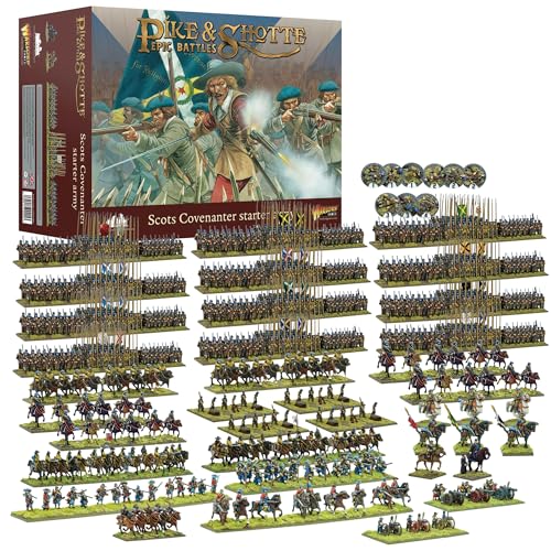 Wargames Delivered Set de Ejército Scots Covenanters 13-15mm