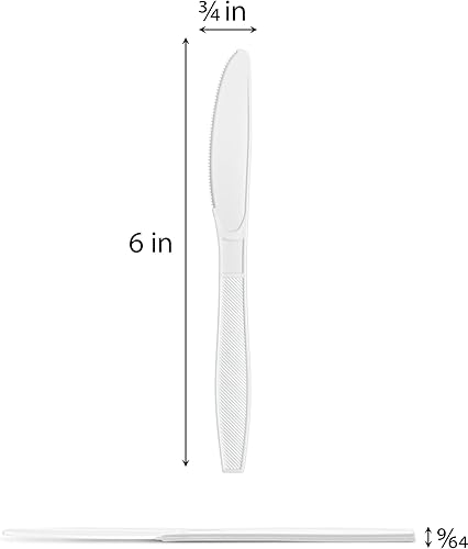 Miniatura 3 de 300 tenedores Tenedores de plástico desechables de plástico extra pesados, ideales para bodas, catering, fiestas, bufés, eventos o uso diario, 1