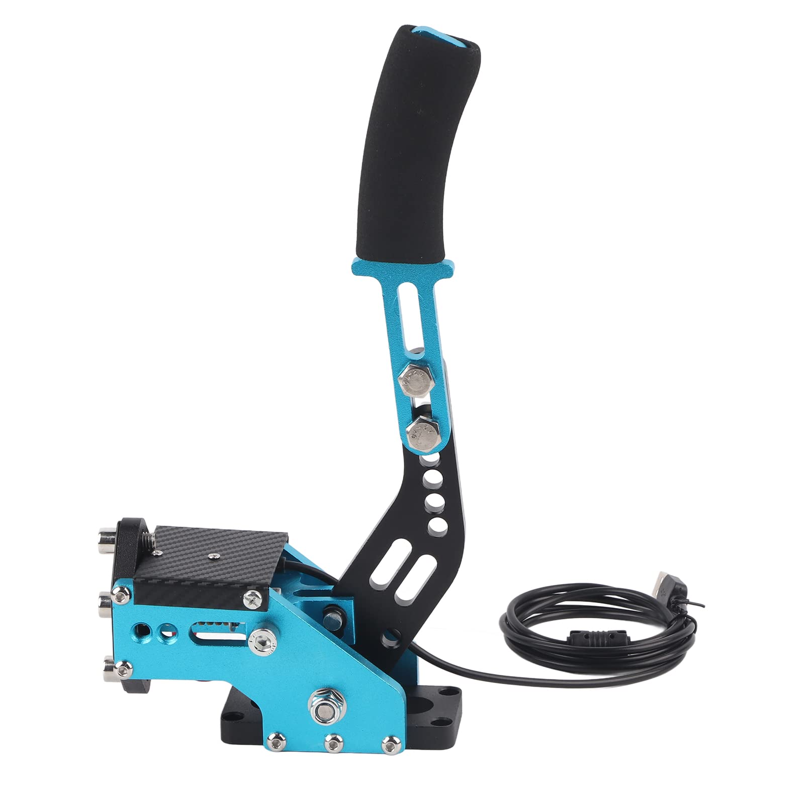 – Brilluxa Handbrake, USB Handbrake, PC Racing Handbrake Replacement for Logitech G27 G25 G29 T500 T300 Fanatec OSW, LFS Dirt Rally