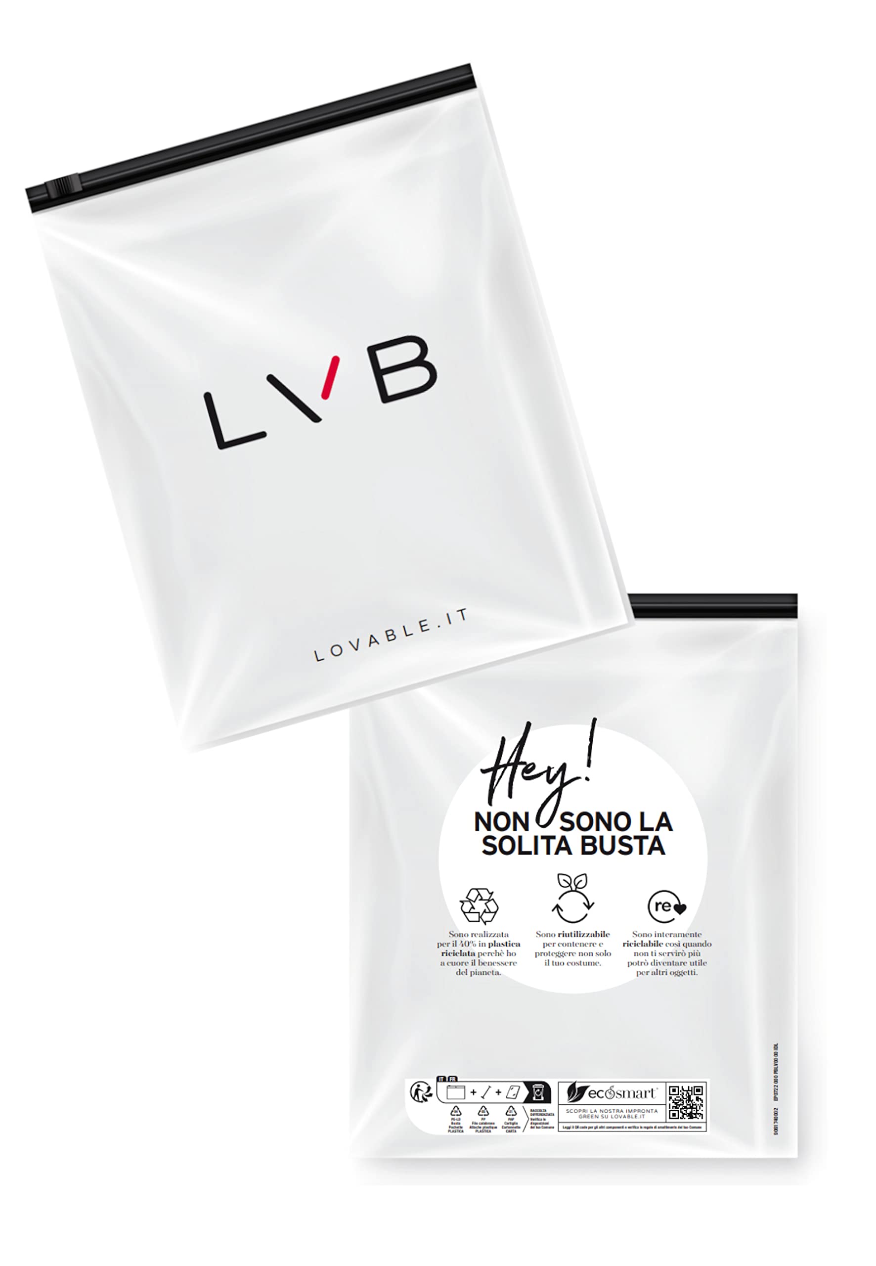 LVB Costume a slip Rcs Bi-pack Uomo x2, Verde+Nero, XL