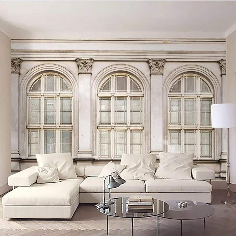 春色3カラー カスタム壁画写真3d部屋の壁紙自然の風景日本画3d壁画壁紙 レトロなノスタルジックなウィンドウ3d壁画の壁紙 Hanagrocare Com