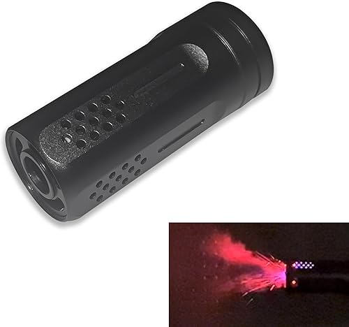 EMERBU Unidad de encendedor de bolas de gel Spitfire simulada (7 colores seleccionados) - Equipado con adaptador (negro)