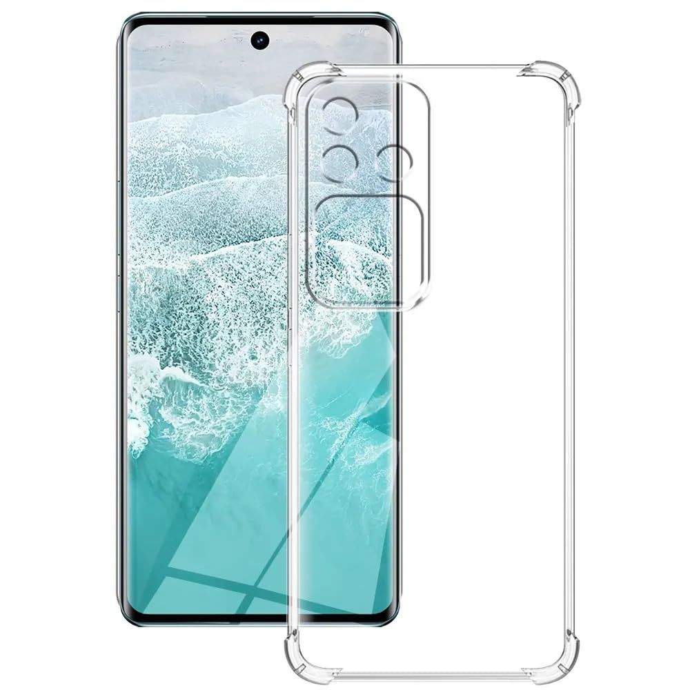 Clear Shockproof Soft TPU Phone Back Case Cover for VIVO V30 Pro X200 Guard (for vivo X200 Pro Mini)