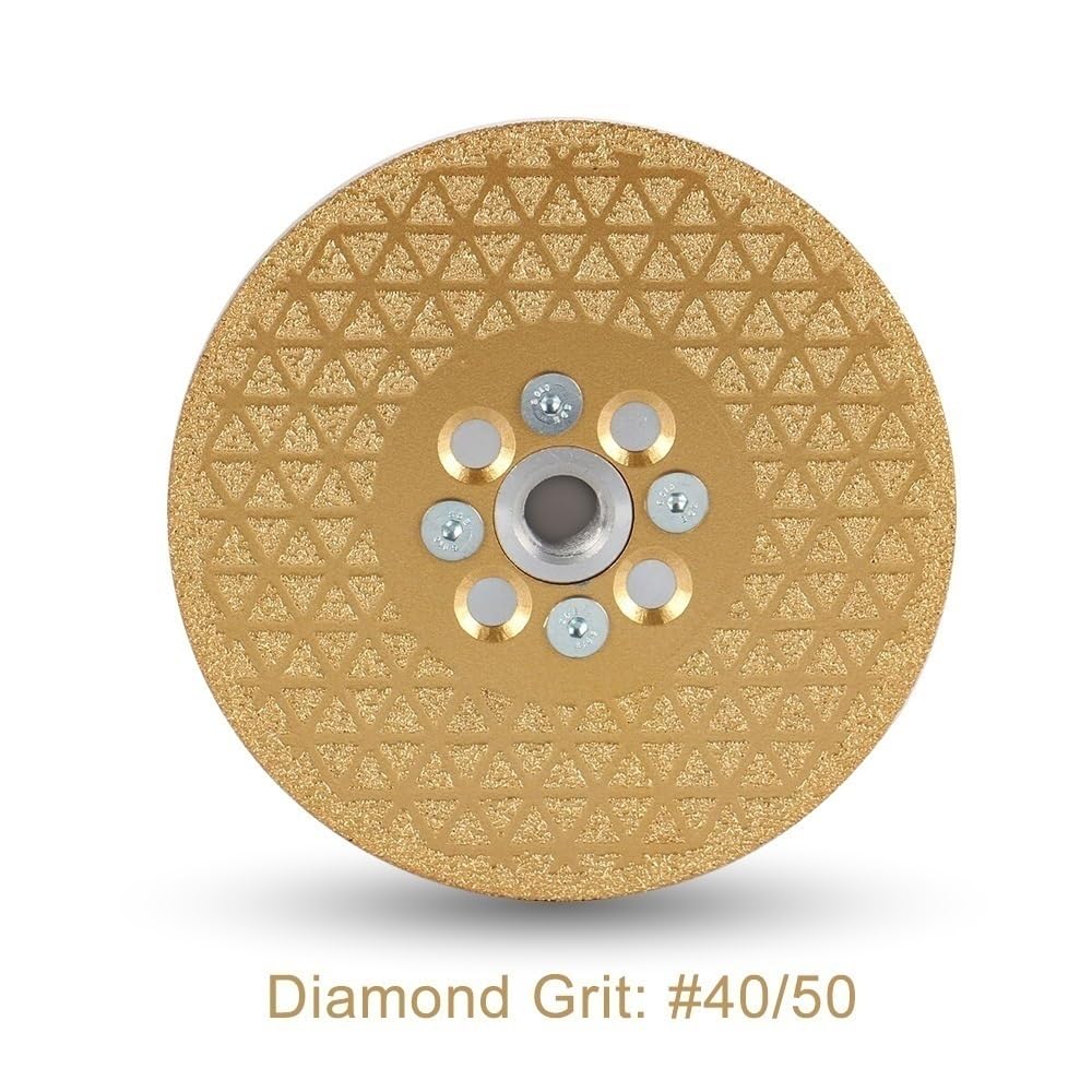Diamentowa tarcza tnąca do szlifierki kątowej - do cięcia marmuru, betonu i płytek ceramicznych(Yellow,M14x125MM)