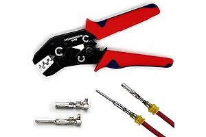 Professional Crimping Tools Kit for Open Barrel Terminal Connectors