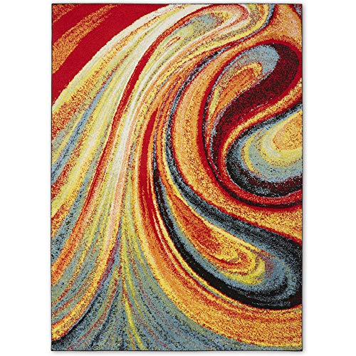 Home Dynamix Adja Modern Area Rug, Splash (5'2" X 7'2") #TOP2