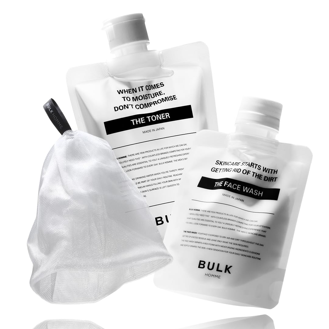 BULK HOMME 洗顔料　8点セット 楽天市場】スキンケア トラベルセット メンズ【バルクオム公式