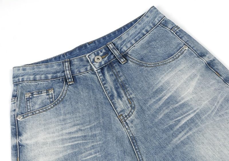 Men's Jeans American Retro Straight-Leg Loose Casual Commute Weekend Daily Pants4