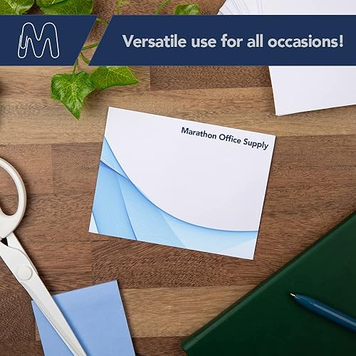 Miniatura 5 de MOS - Sobres A7 de 5.25 x 7.25 pulgadas, paquete de 100 sobres de invitación pesados autosellantes blancos para bodas, tarjetas de felicitación,