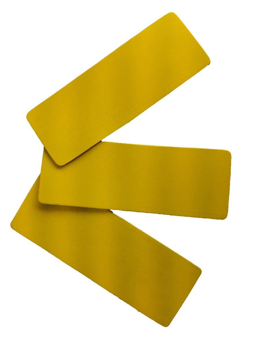 Malik 12 Brand Rings Strips Geel