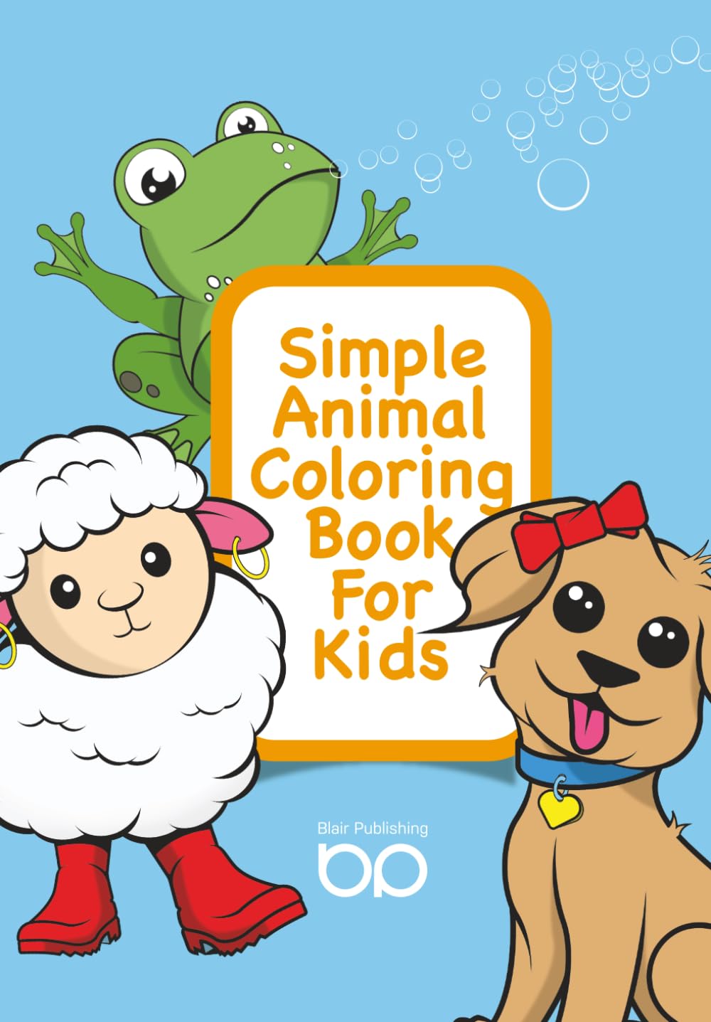 Simple Animal Colouring Book For Kids