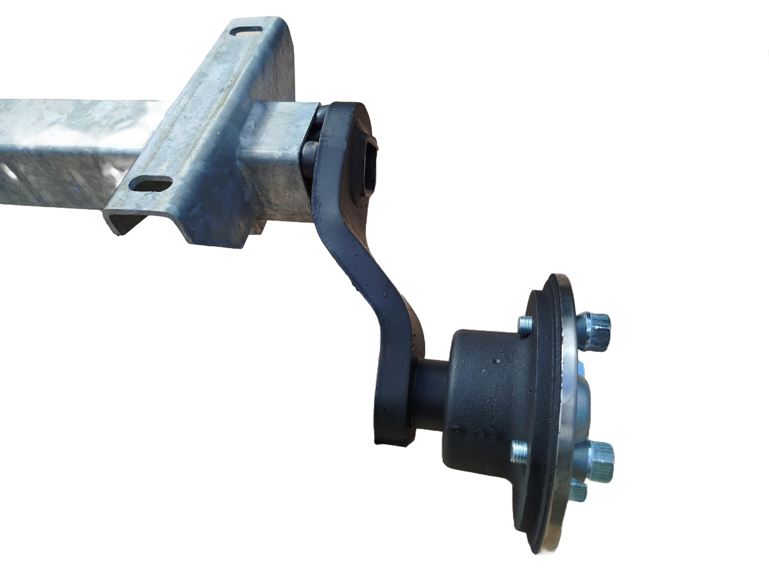 HGW 750 kg Achse für Anhänger - AM: 1000 mm - LK: 4 * 100 - Anhängerachse